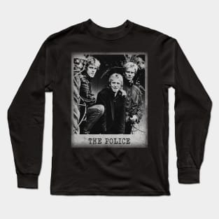 The Police // Minimalist Fanart Long Sleeve T-Shirt